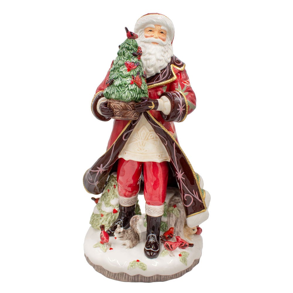 Chalet Santa Figurine, 19.5 In – Fitz And Floyd