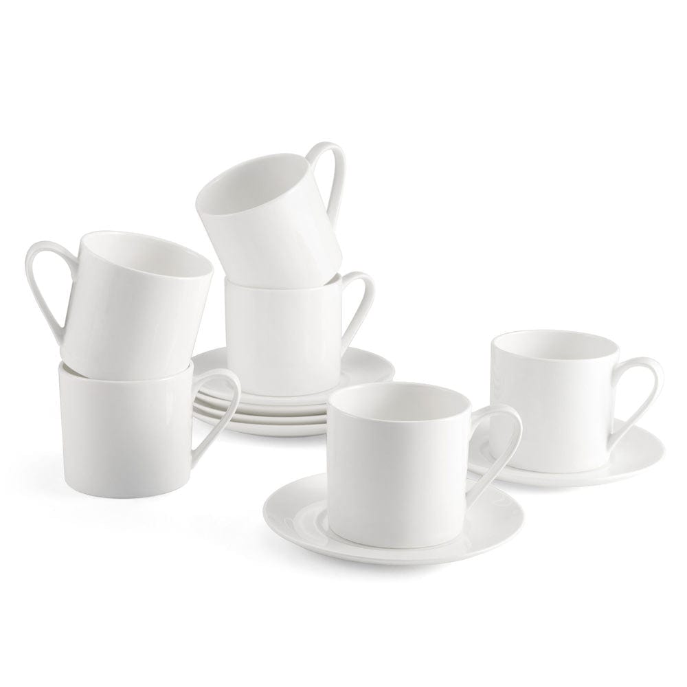 Espresso Cups Saucers Sets, Ceramic Coffee Cup Saucer Set