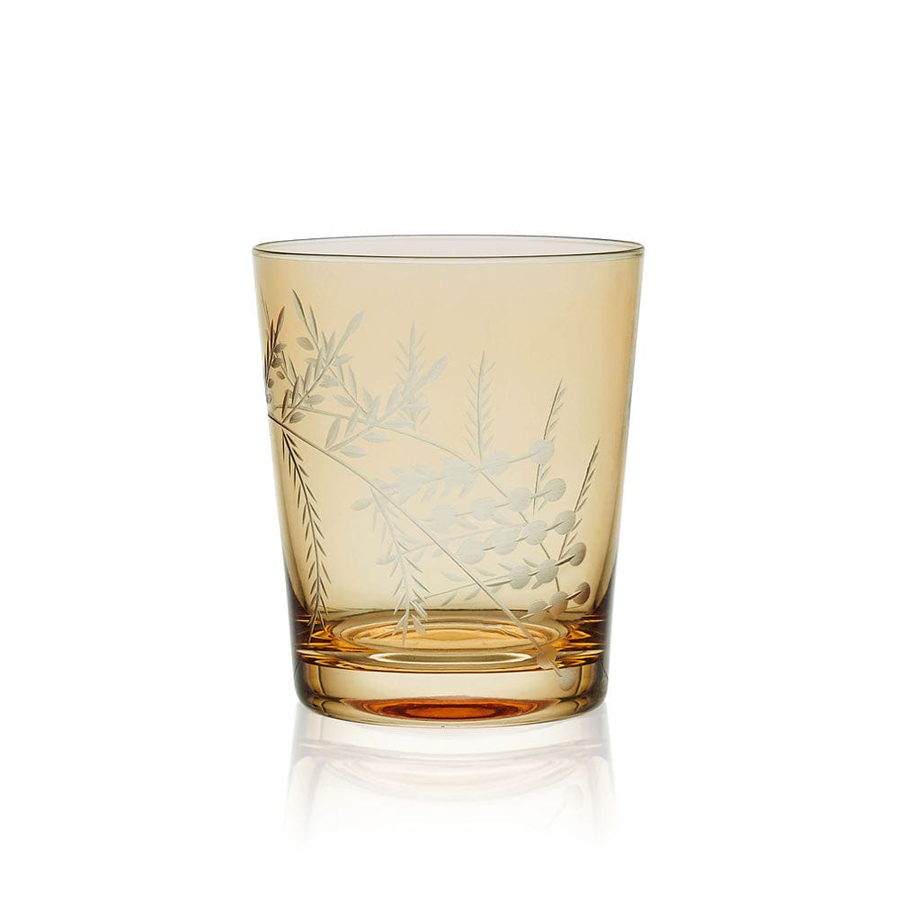 Fitz and Floyd Set of 4 Wildflower 16 oz Highball Glasses