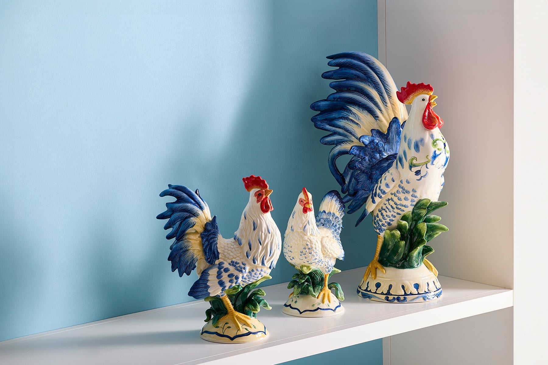 Rooster Figurines