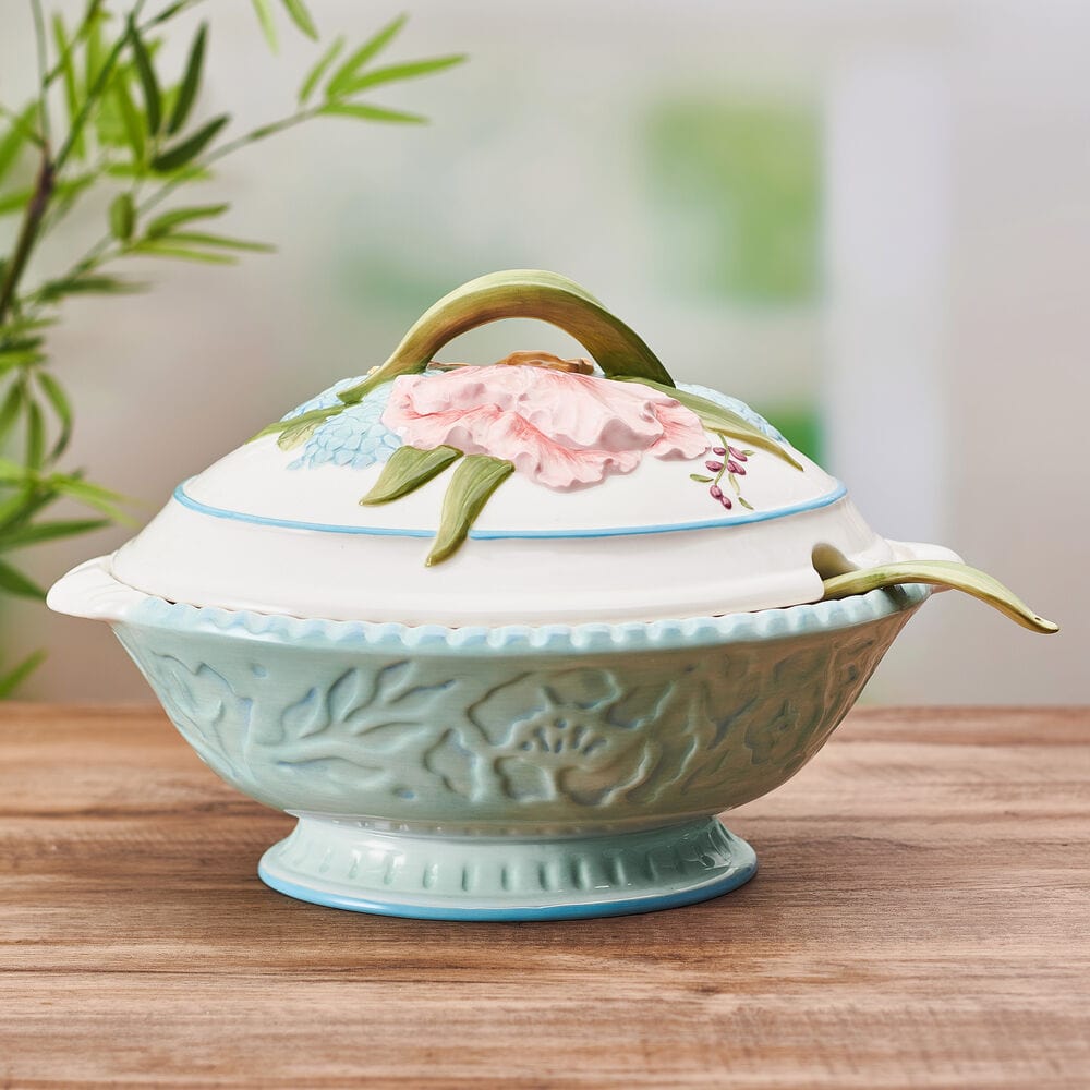 Meadow Tureen with Ladle, 3.5 QT