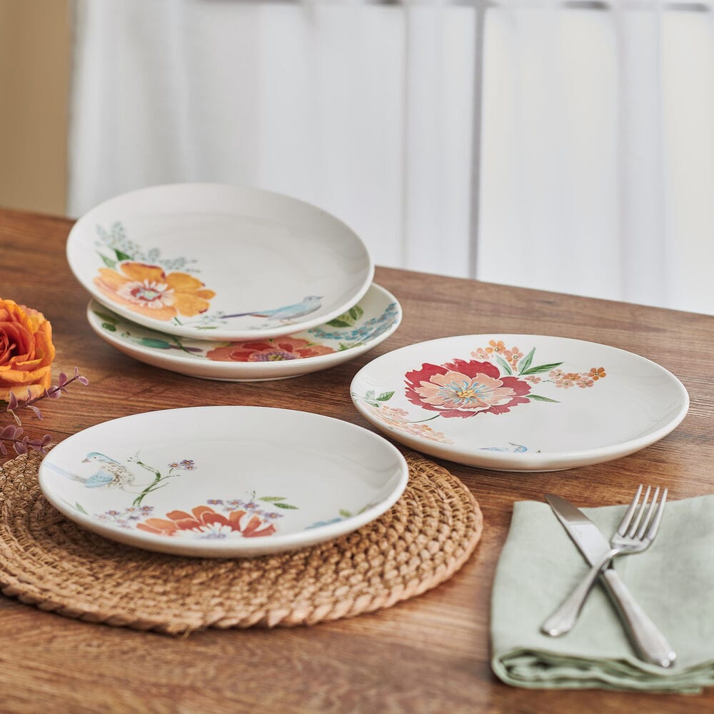 Meadow Set of 4 Salad Plates