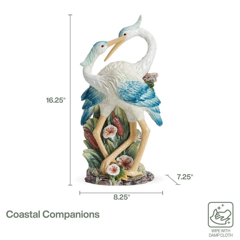 Coastal Companions Bird Figurine, 16.25 IN