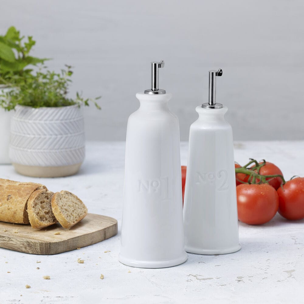 Everyday White® Bistro Oil and Vinegar Bottle Set