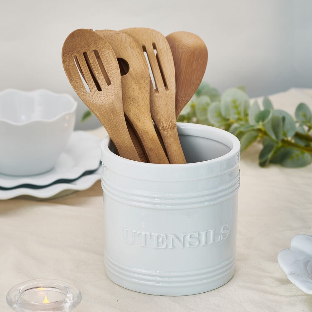 Everyday White® Bistro Utensil Crock