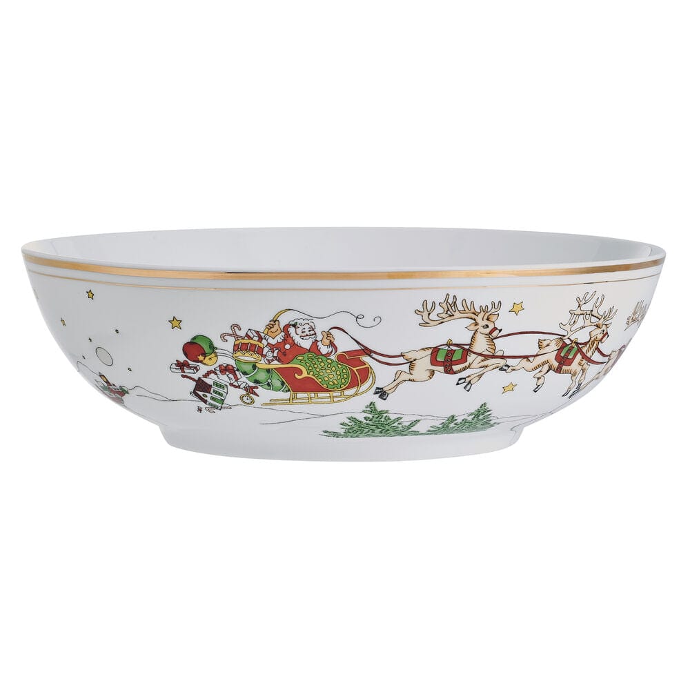 St. Nicholas Gold Serving Bowl