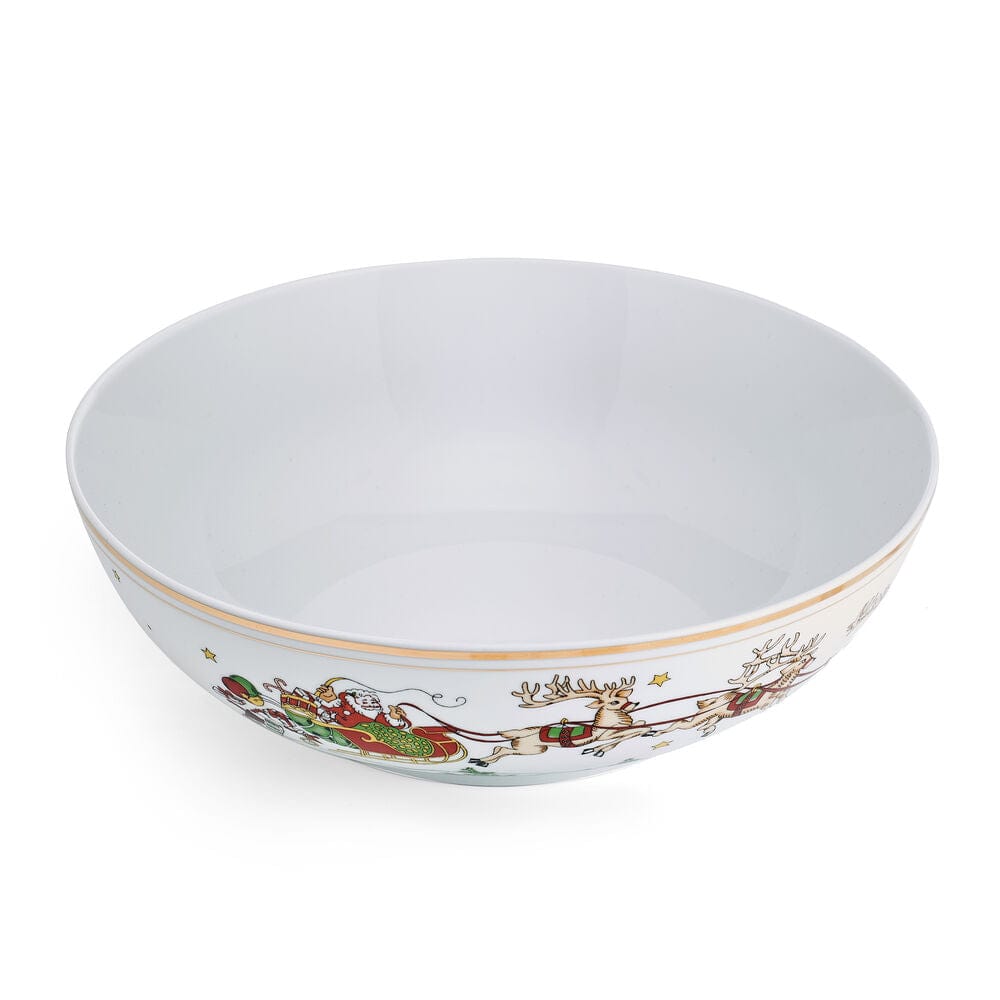 St. Nicholas Gold Serving Bowl