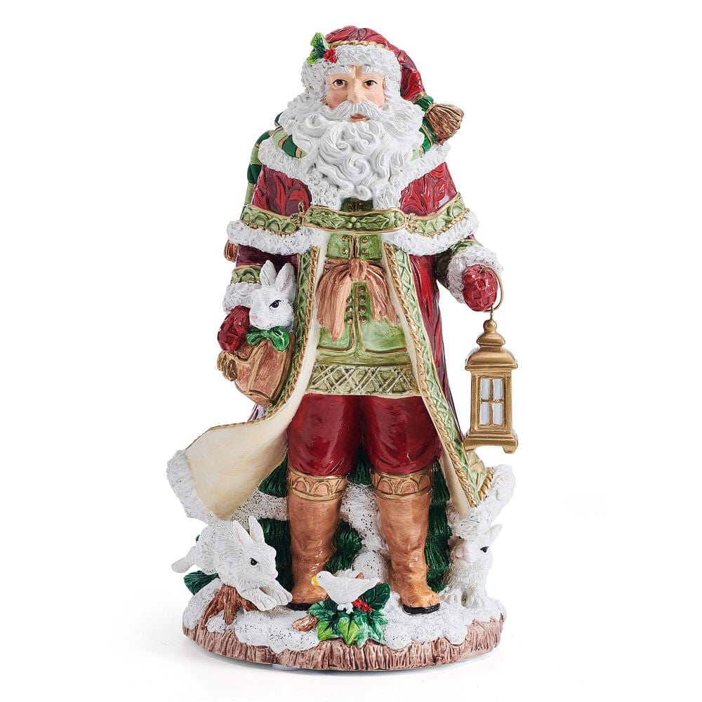 Holiday Musical Telluride Santa Figurine, 11 IN