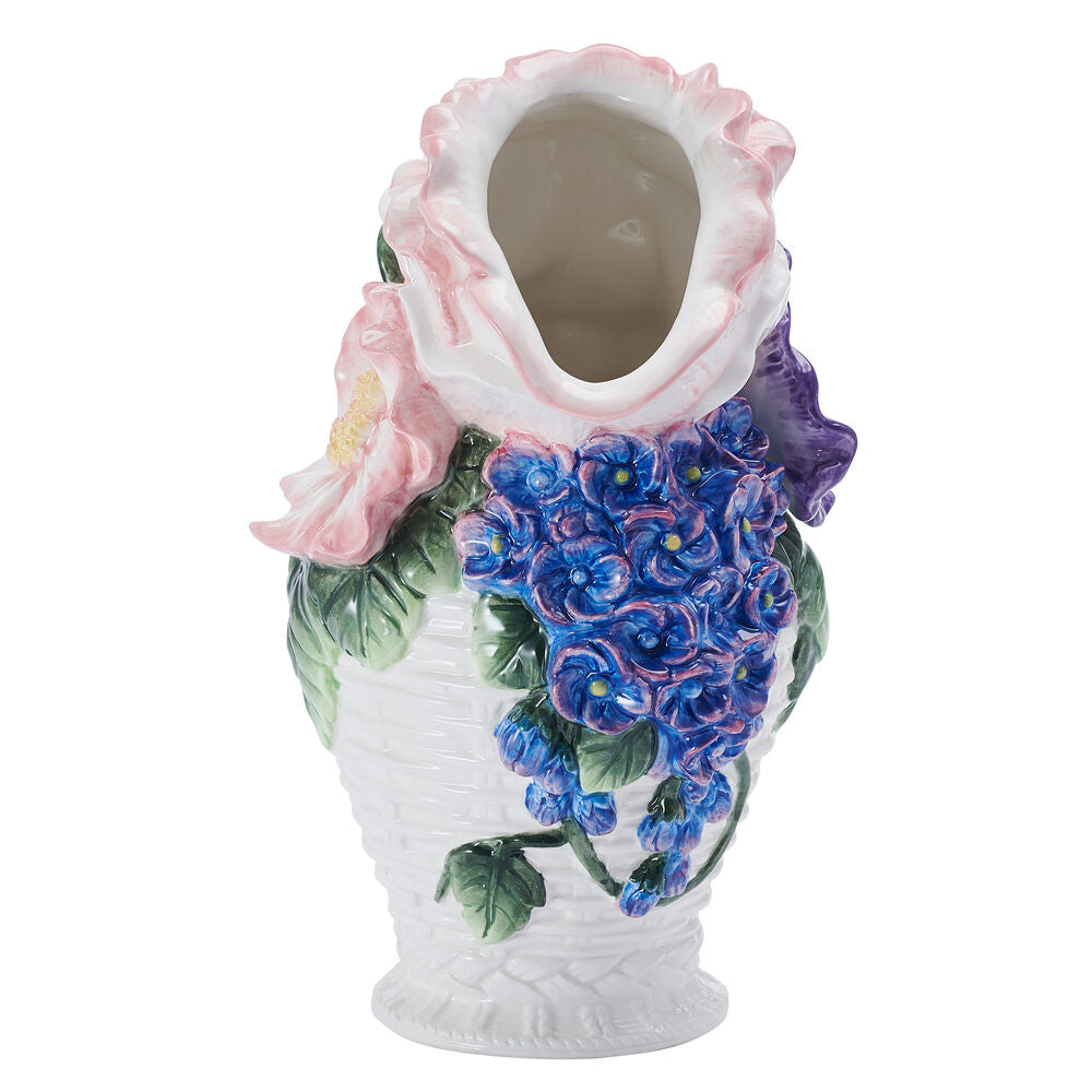 Jardin Bouquet Flower Pitcher Vase