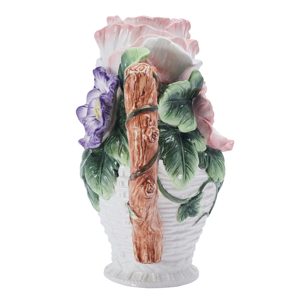 Jardin Bouquet Flower Pitcher Vase