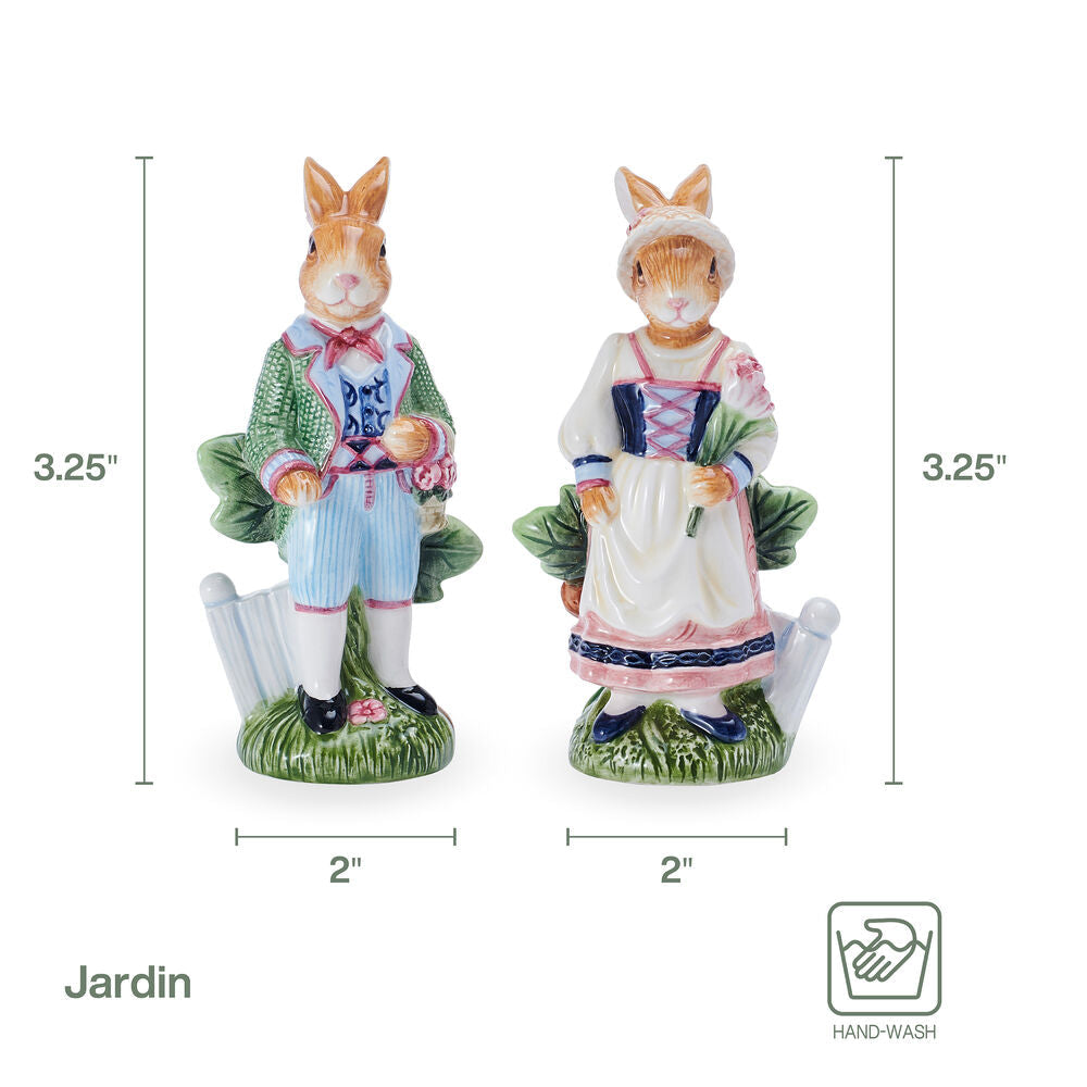 Jardin Rabbit Salt and Pepper Set