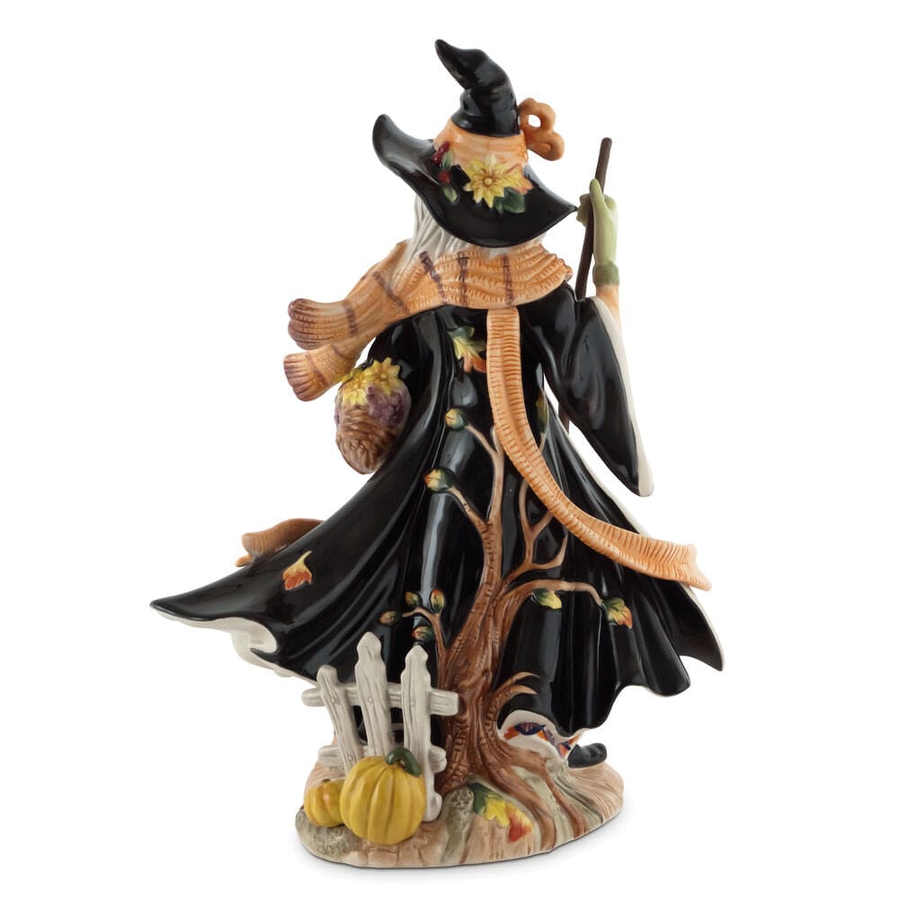 Halloween Harvest Witch Figurine, 16.75 IN