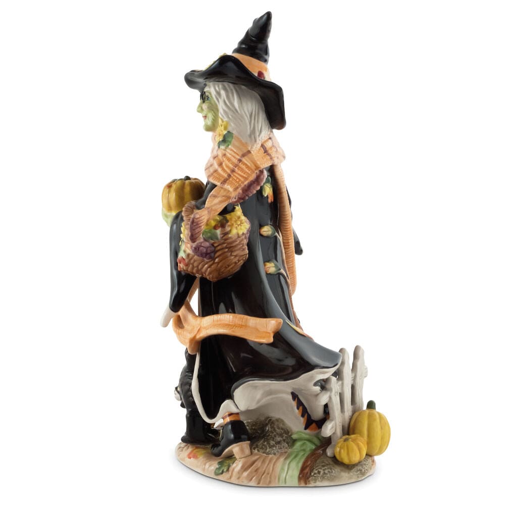 Halloween Harvest Witch Figurine, 16.75 IN