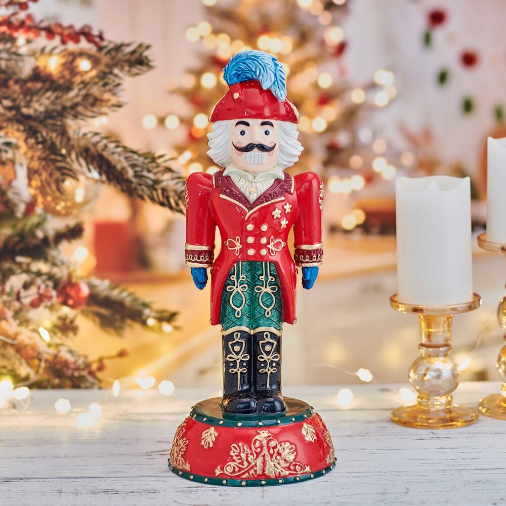 Albert Holiday Nutcracker Figurine, 14.75 IN