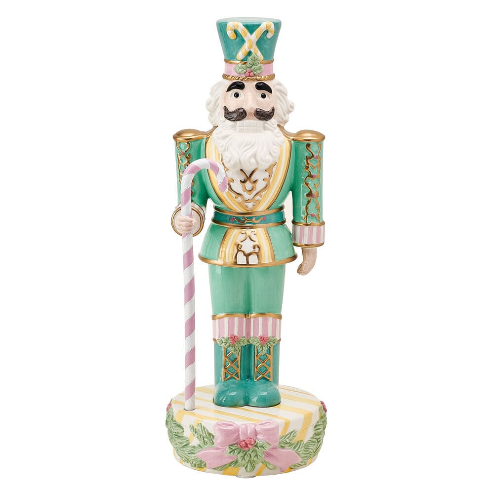 Cotton Candy Soldier Holiday Nutcracker Figurine, 17IN