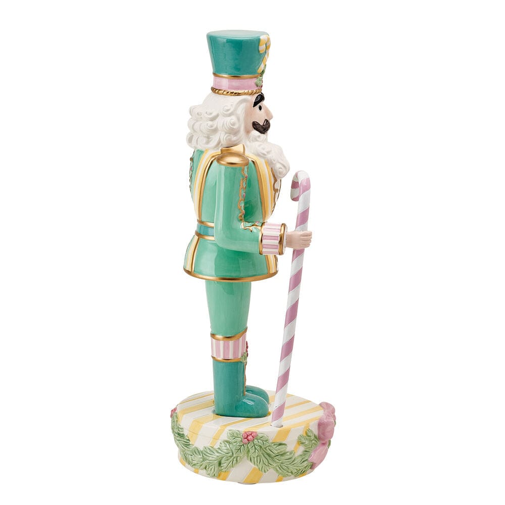 Cotton Candy Soldier Holiday Nutcracker Figurine, 17IN