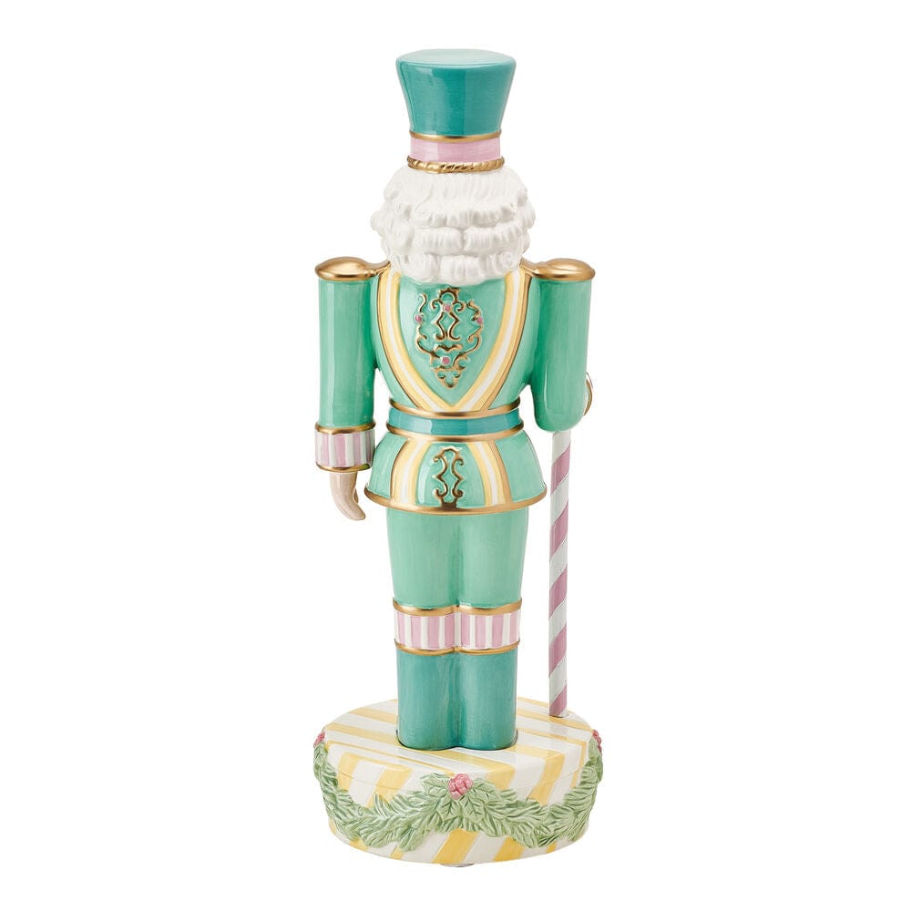 Cotton Candy Soldier Holiday Nutcracker Figurine, 17IN