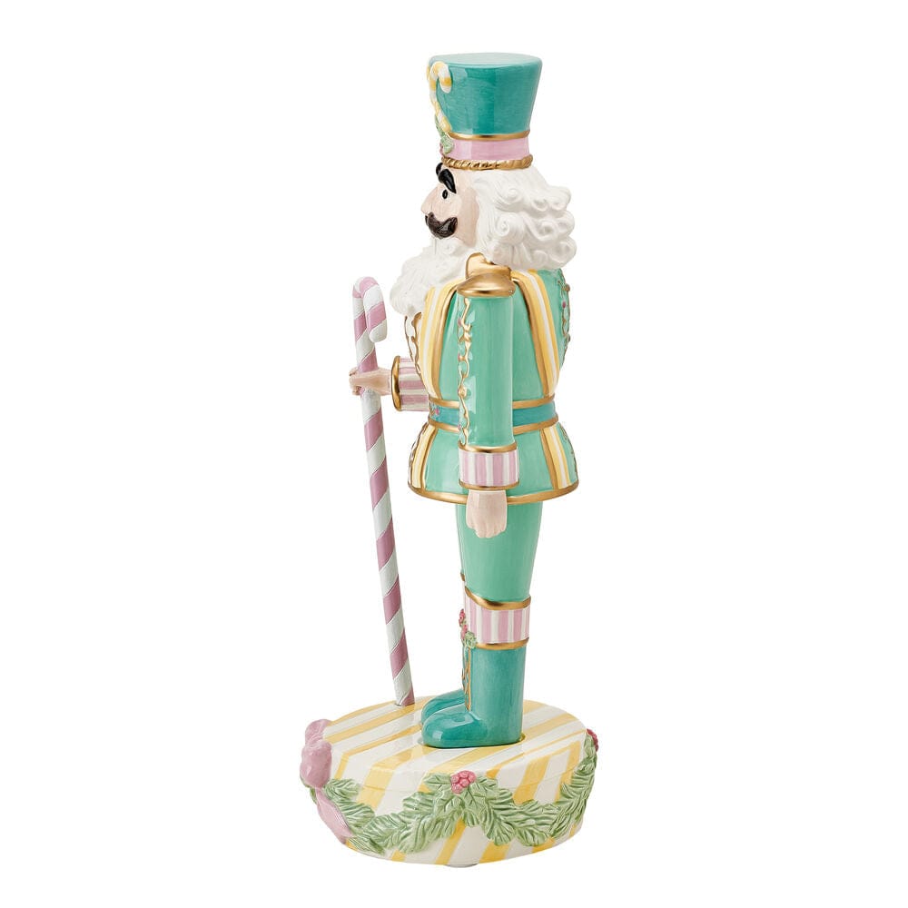 Cotton Candy Soldier Holiday Nutcracker Figurine, 17IN