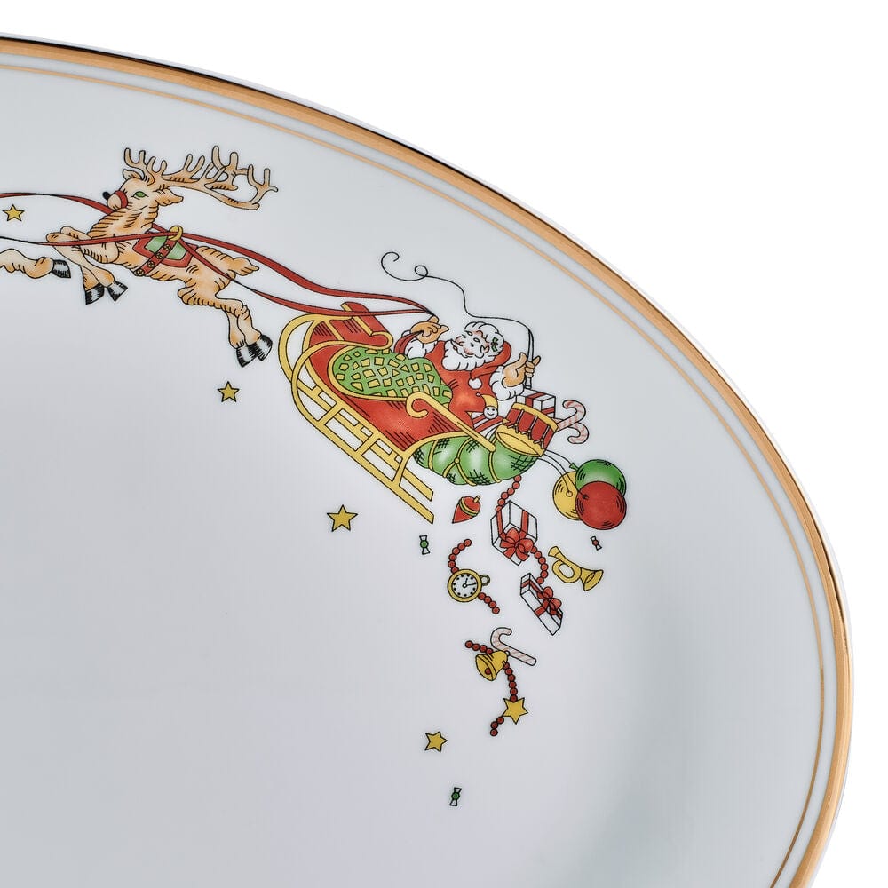 St. Nicholas Gold Platter, 14 IN