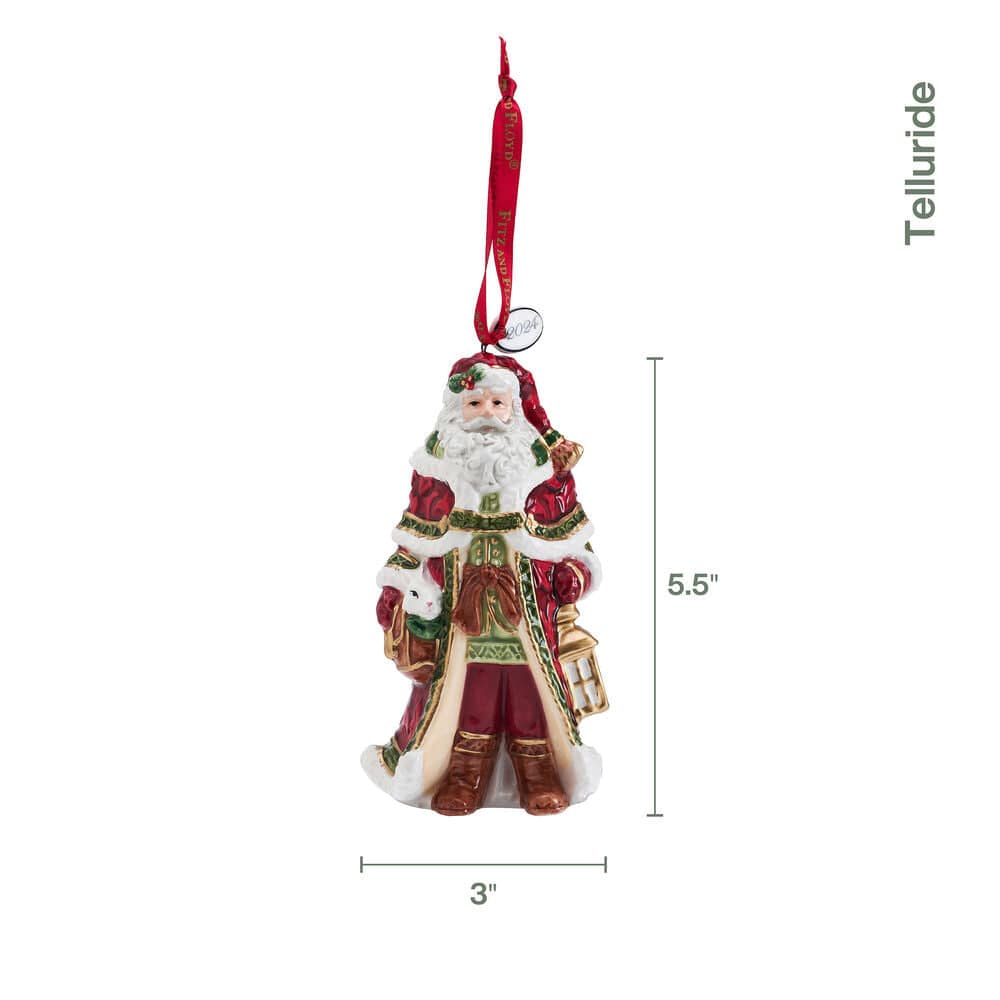 Telluride 2024 Santa Bell Ornament