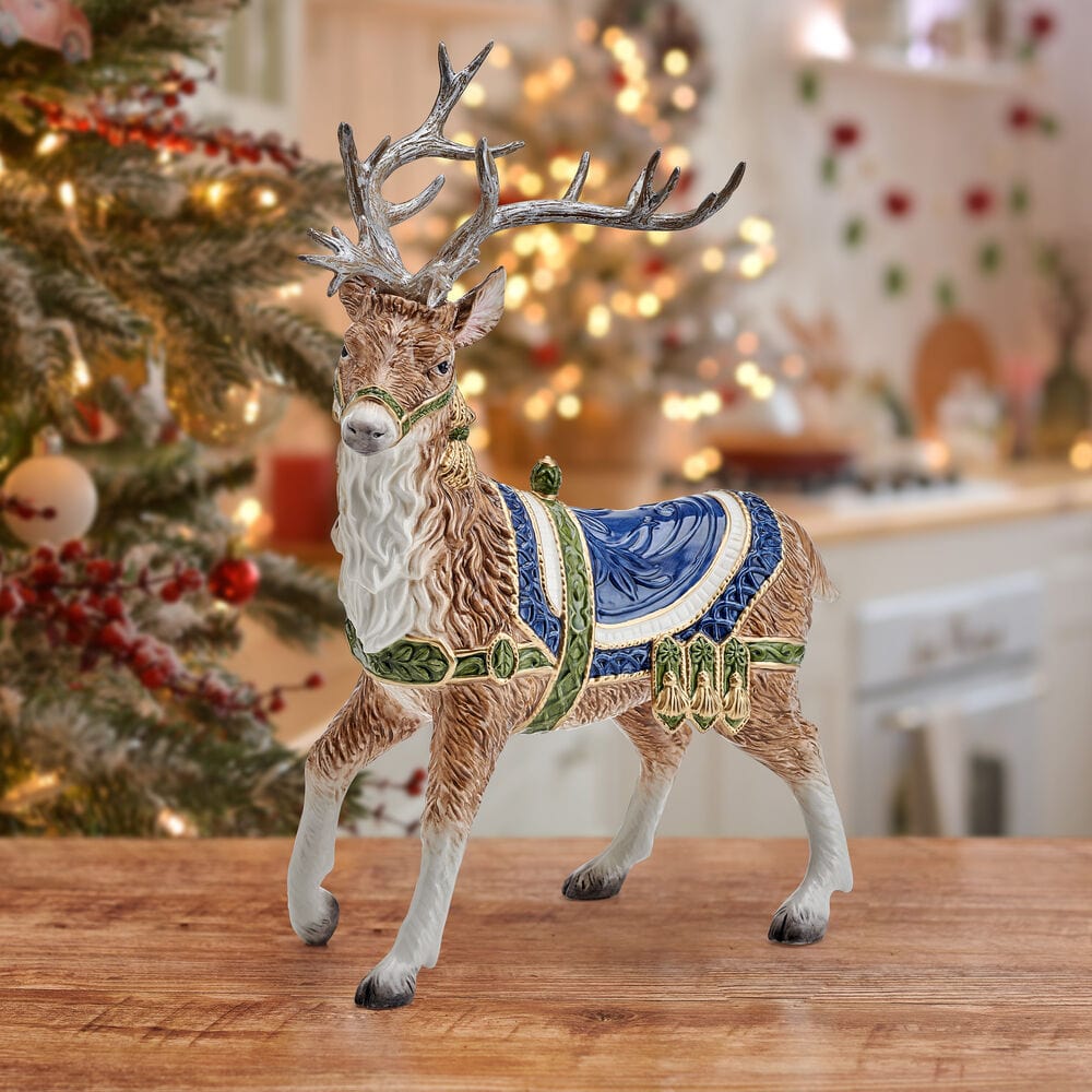 Telluride Blue Deer Figurine, 15.75 IN