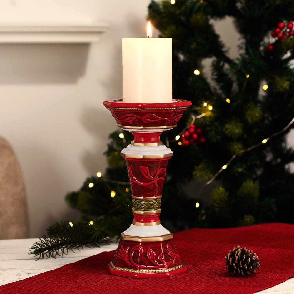 Telluride Pillar Candleholder, 10 IN