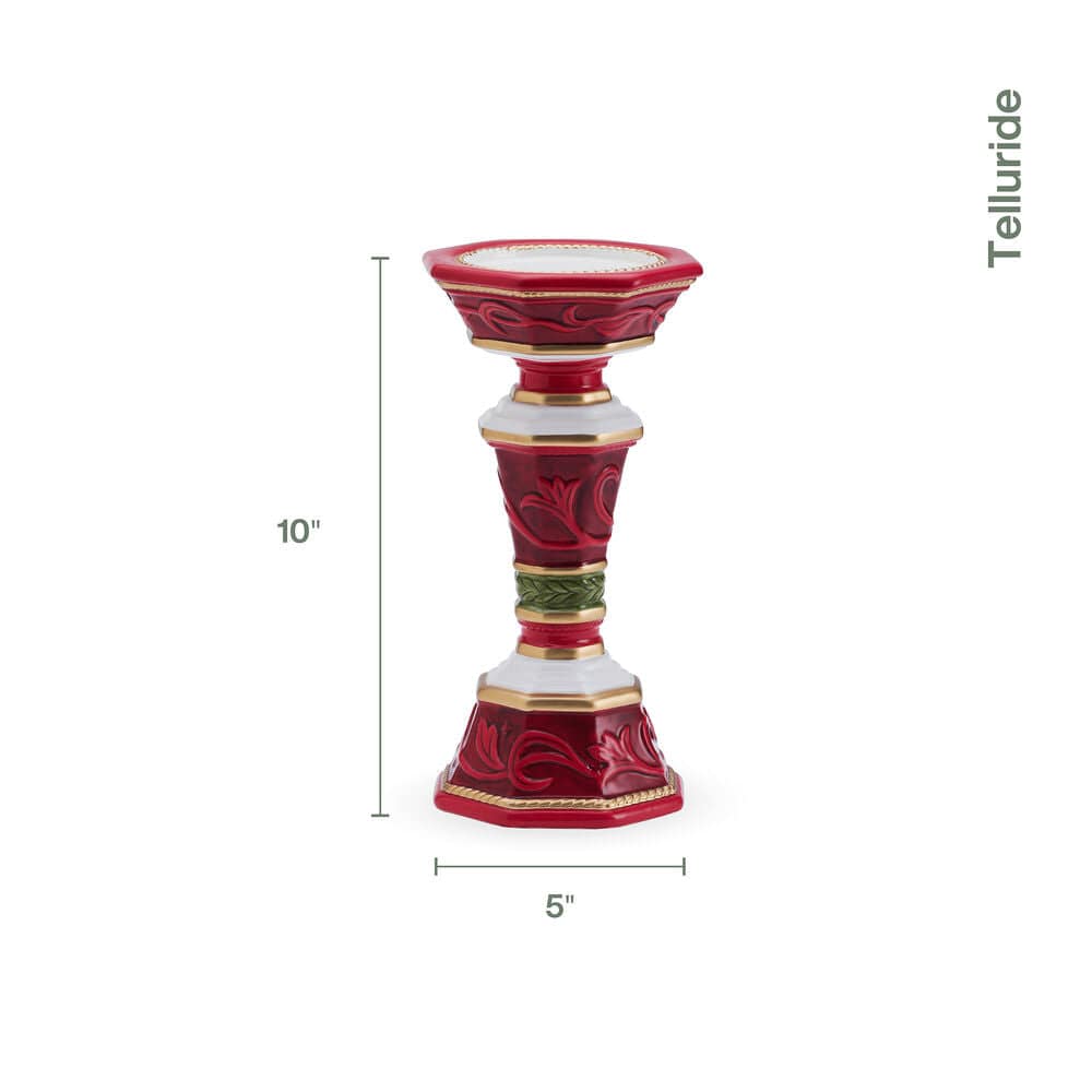 Telluride Pillar Candleholder, 10 IN