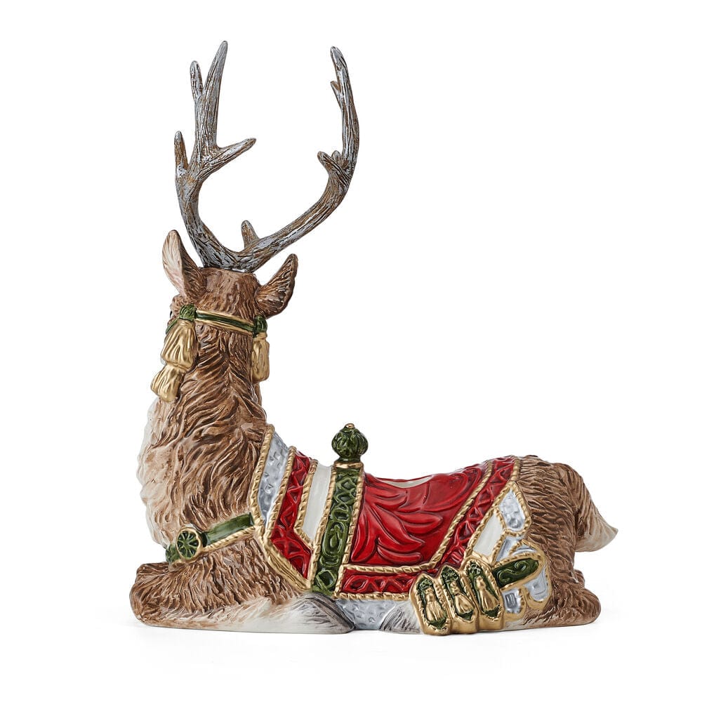 Telluride Resting Deer Candle Holder