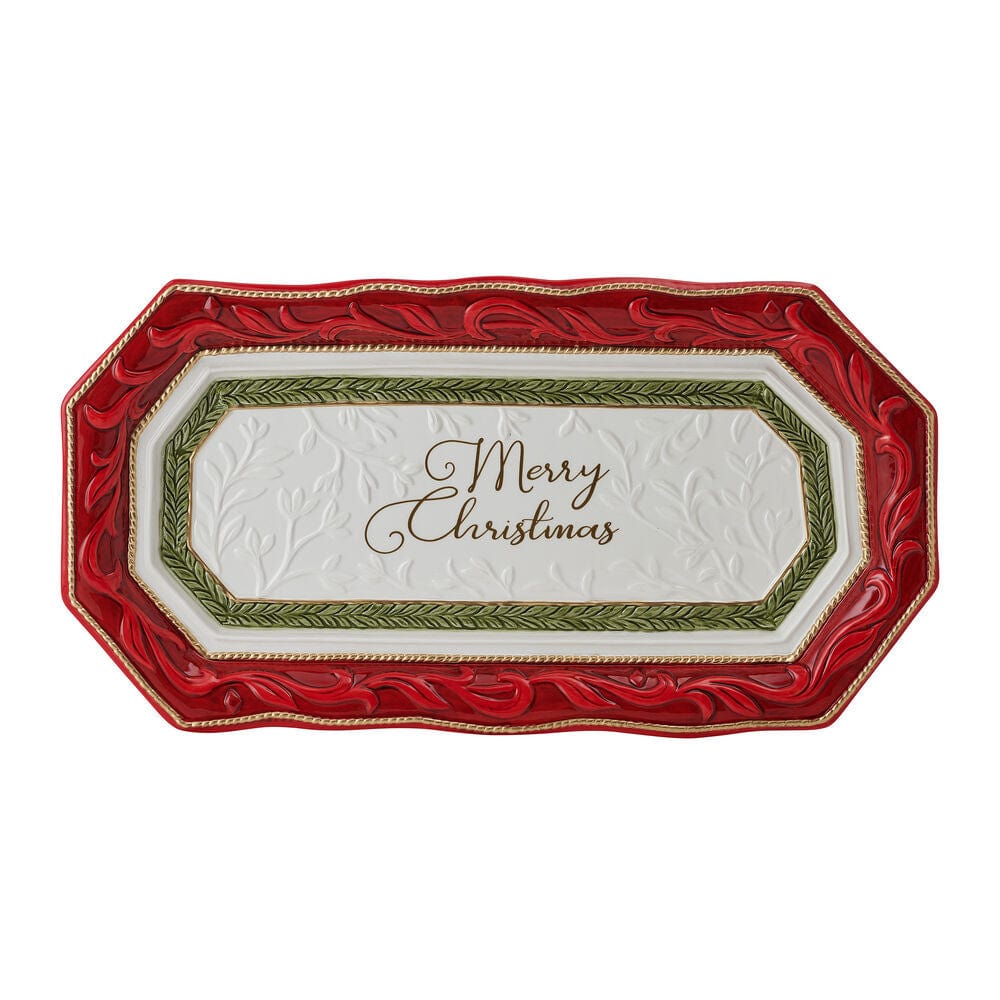 Telluride Merry Christmas Bread Tray