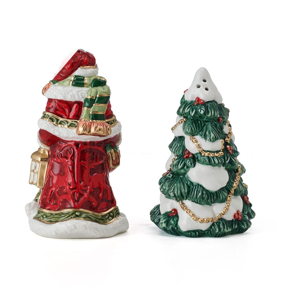 Telluride Santa with Tree Salt and Pepper