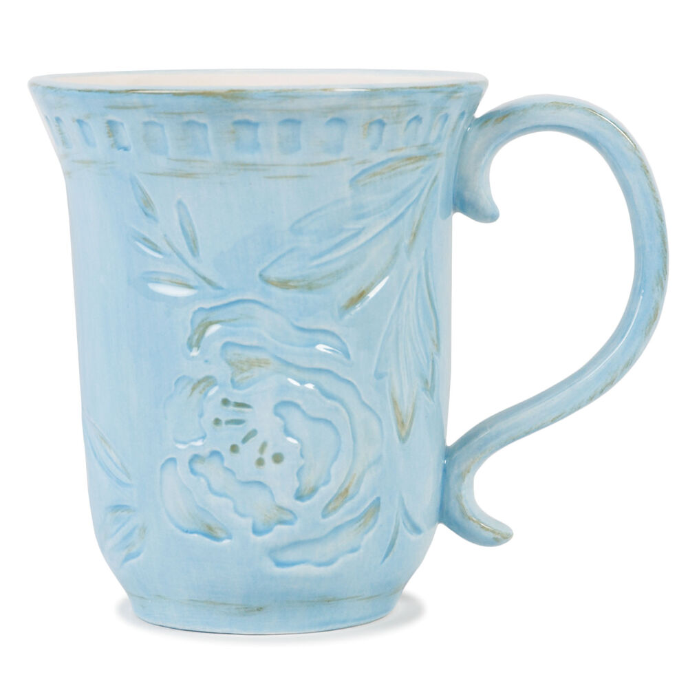 Toulouse Blue Set of 4 Mugs