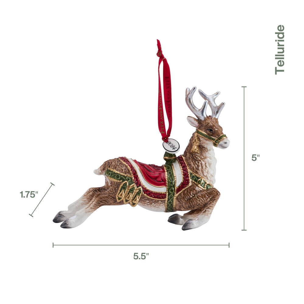 Telluride 2024 Deer Ornament