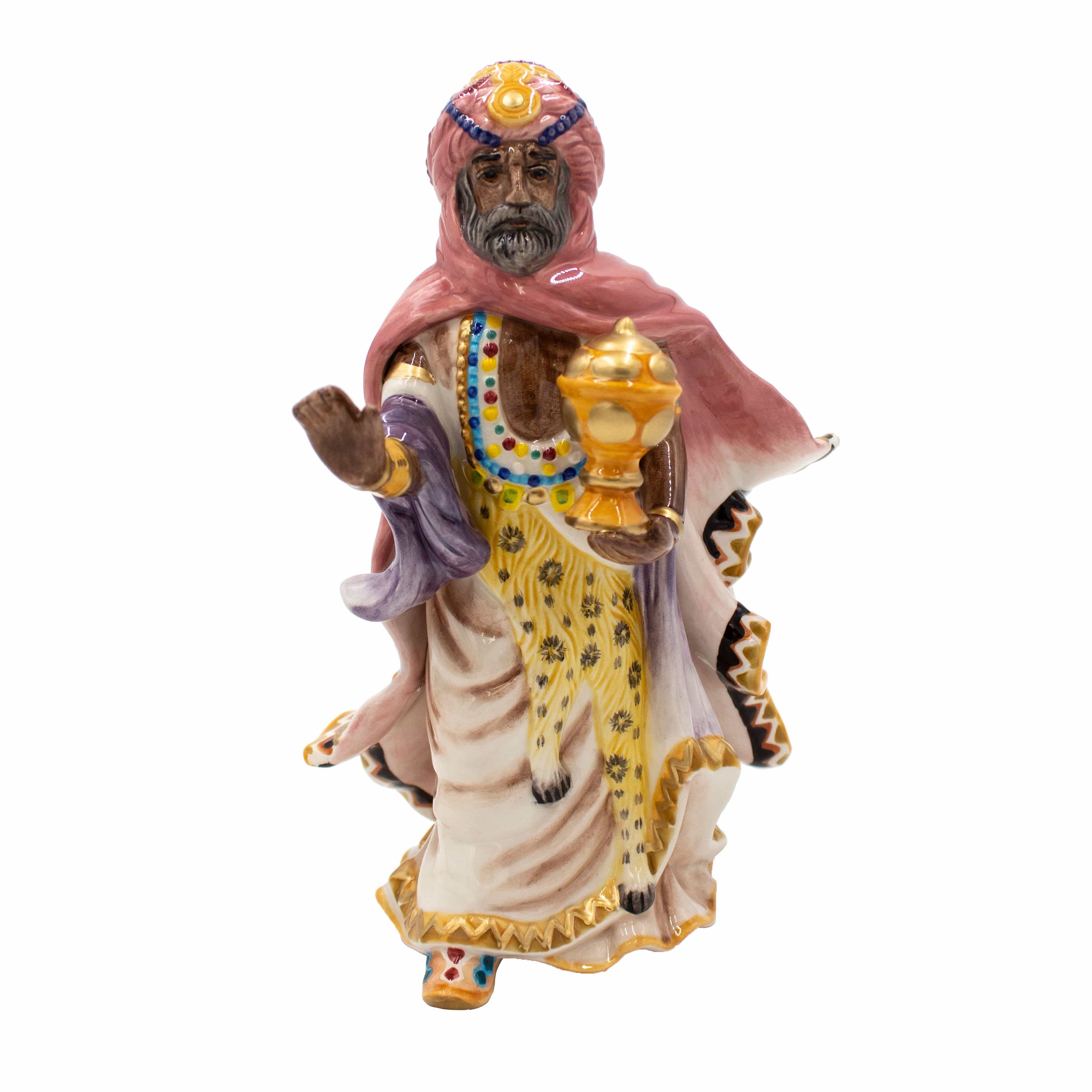 Nativity Nubian Wise Man Figurine, 11 IN