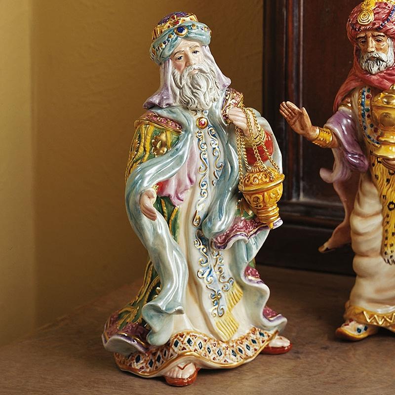 Nativity Arabian Wise Man Figurine