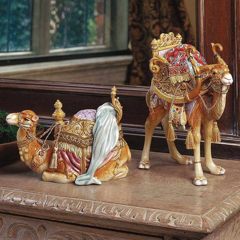 Nativity Resting Camel Figurine