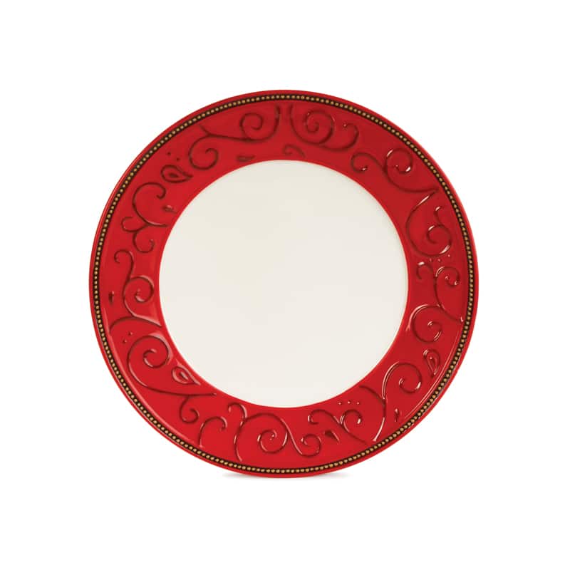 Damask Holiday 4 Piece Place Setting