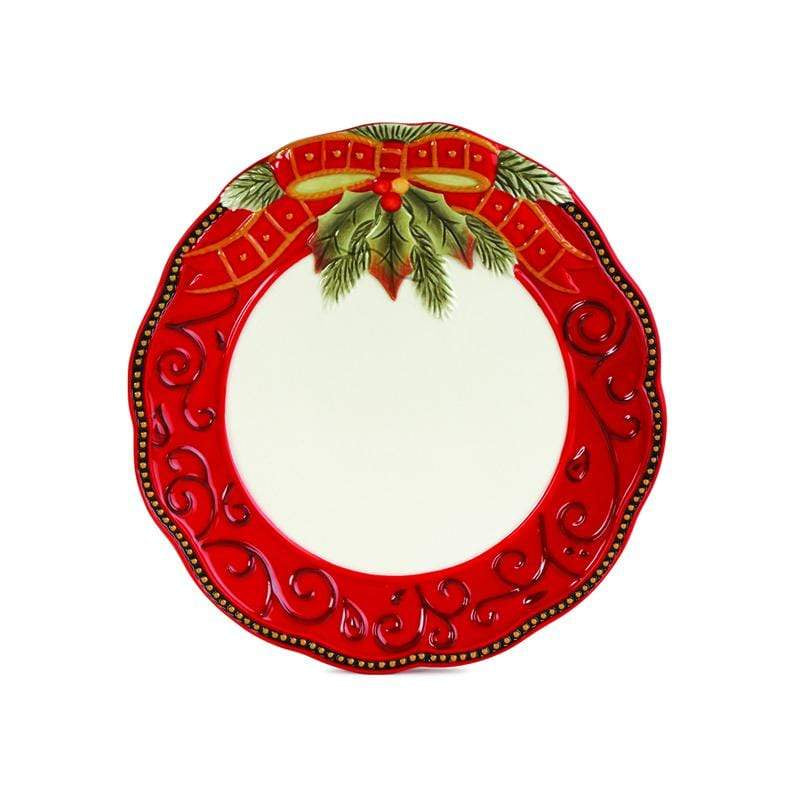 Damask Holiday 4 Piece Place Setting