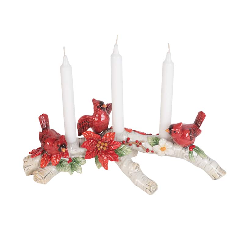 Red envelope candle good holders (Laguna Candelabra)