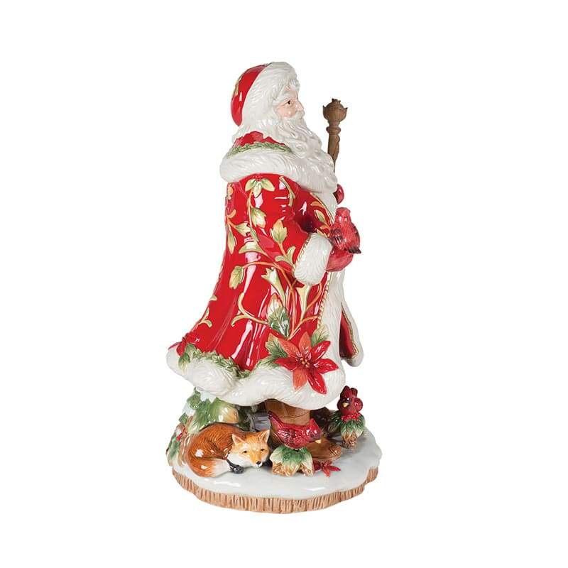 Cardinal Christmas Santa Figurine, 18 IN – Fitz and Floyd