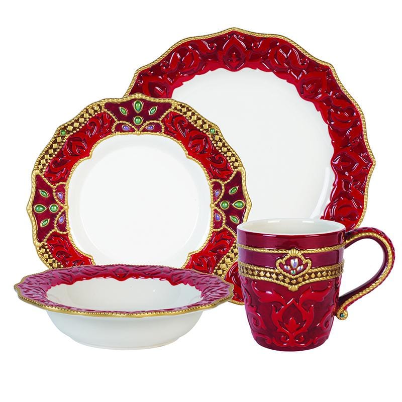 Renaissance Holiday 4 Piece Place Setting