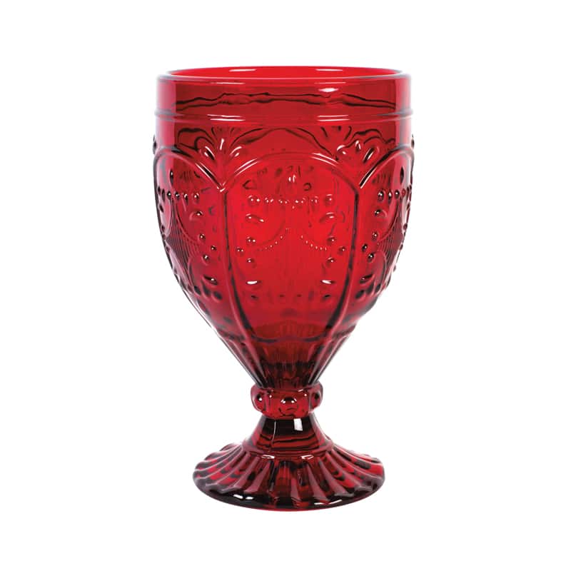 Trestle Goblets Set of 4, Red