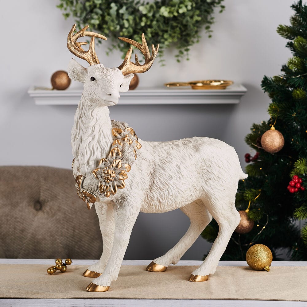 Bonita Standing Deer Figurine, 17 IN