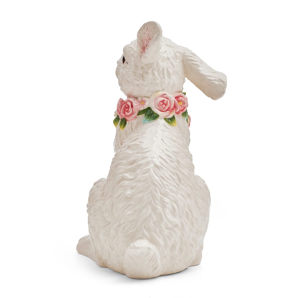 La Fleur Rabbit Figurine, Sitting, 10.75 IN