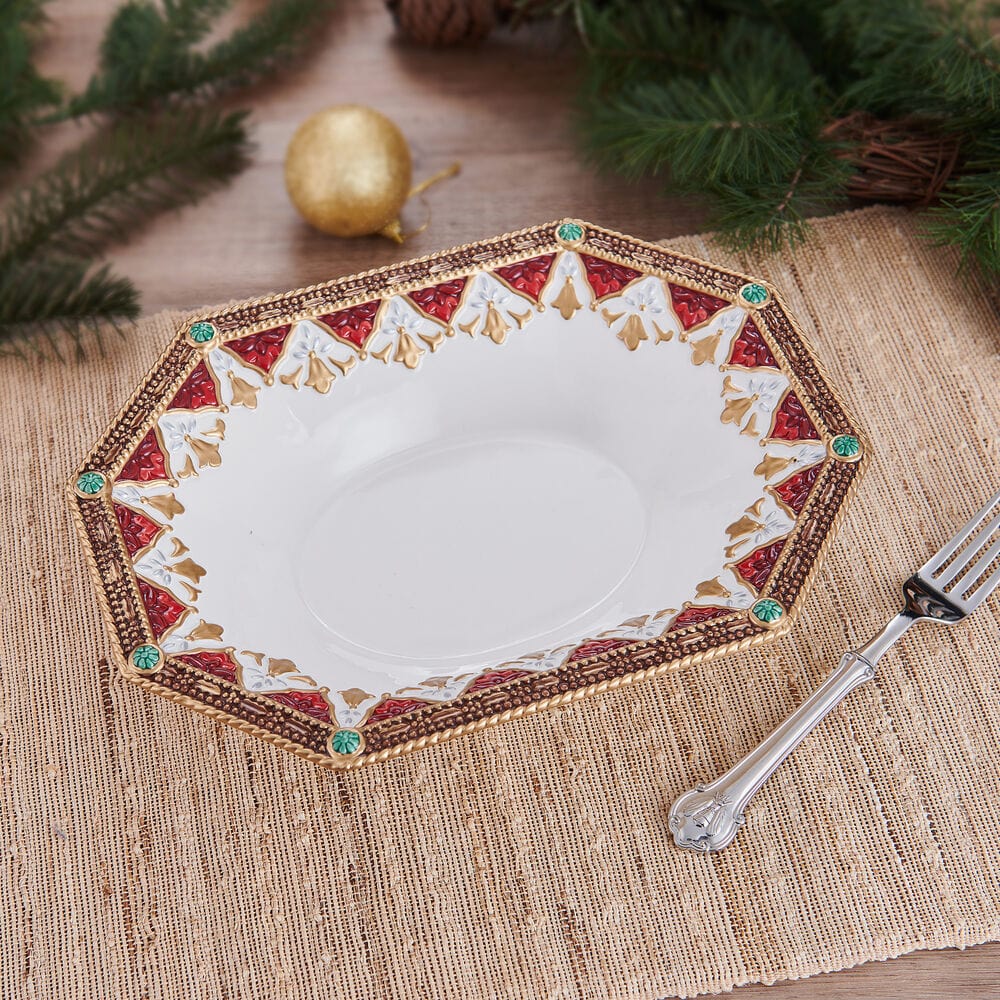 Noel Holiday Serving Bowl