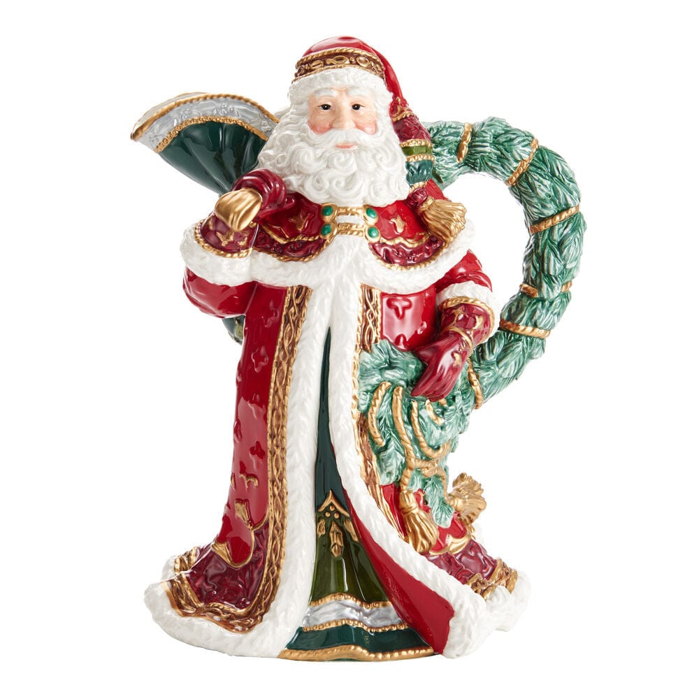 Noel Holiday Santa Pitcher