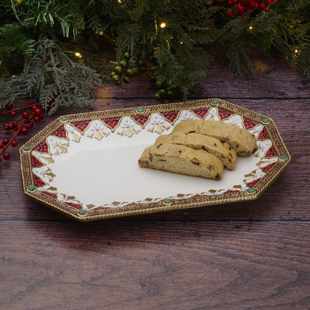 Noel Holiday Platter, 13.75 IN