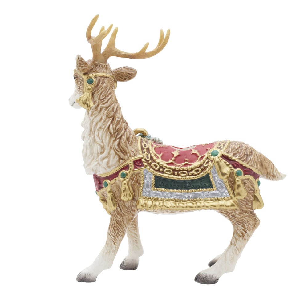 Noel Holiday Standing Deer Candle Holder