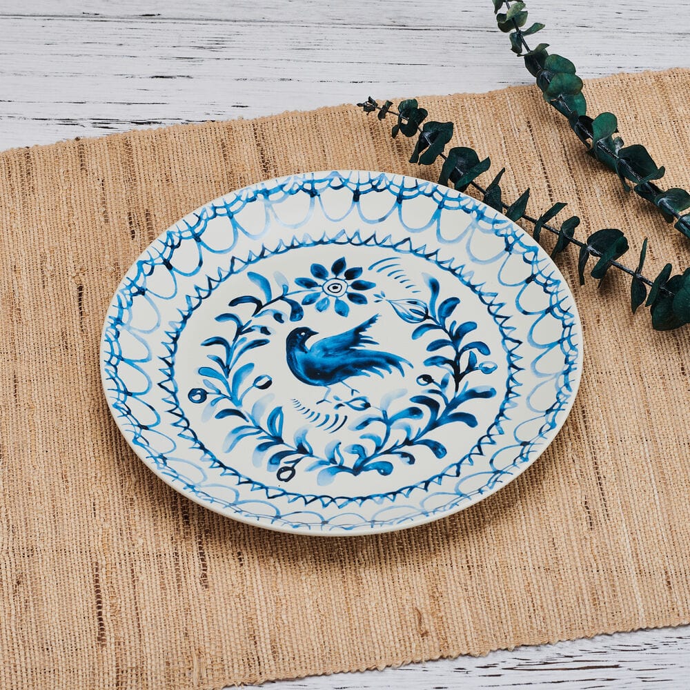 Sicily Blue Salad Plate