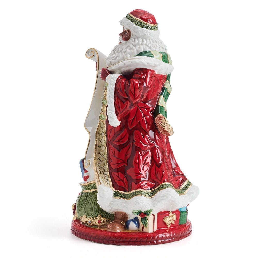 Holiday Home African American Studio Santa Figurine, 13 In – Fitz And Floyd