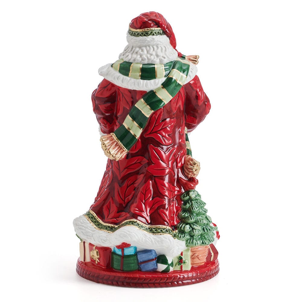 Holiday Home African American Studio Santa Figurine, 13 IN